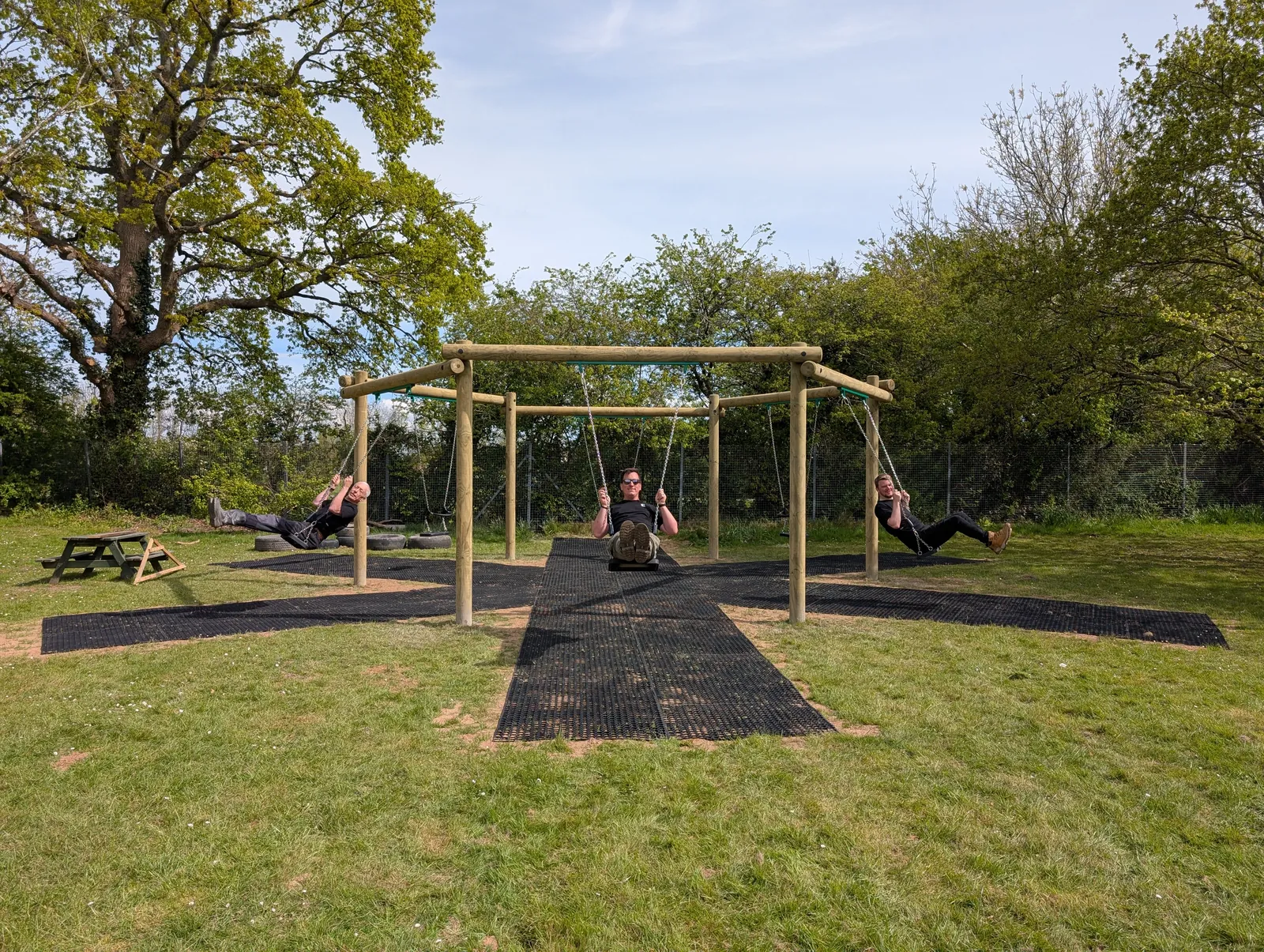 The Big Swing Build. The Gattons Infant School